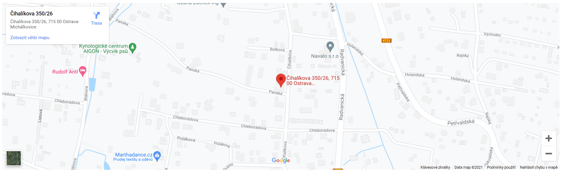 GCS Hydrogeologie mapa